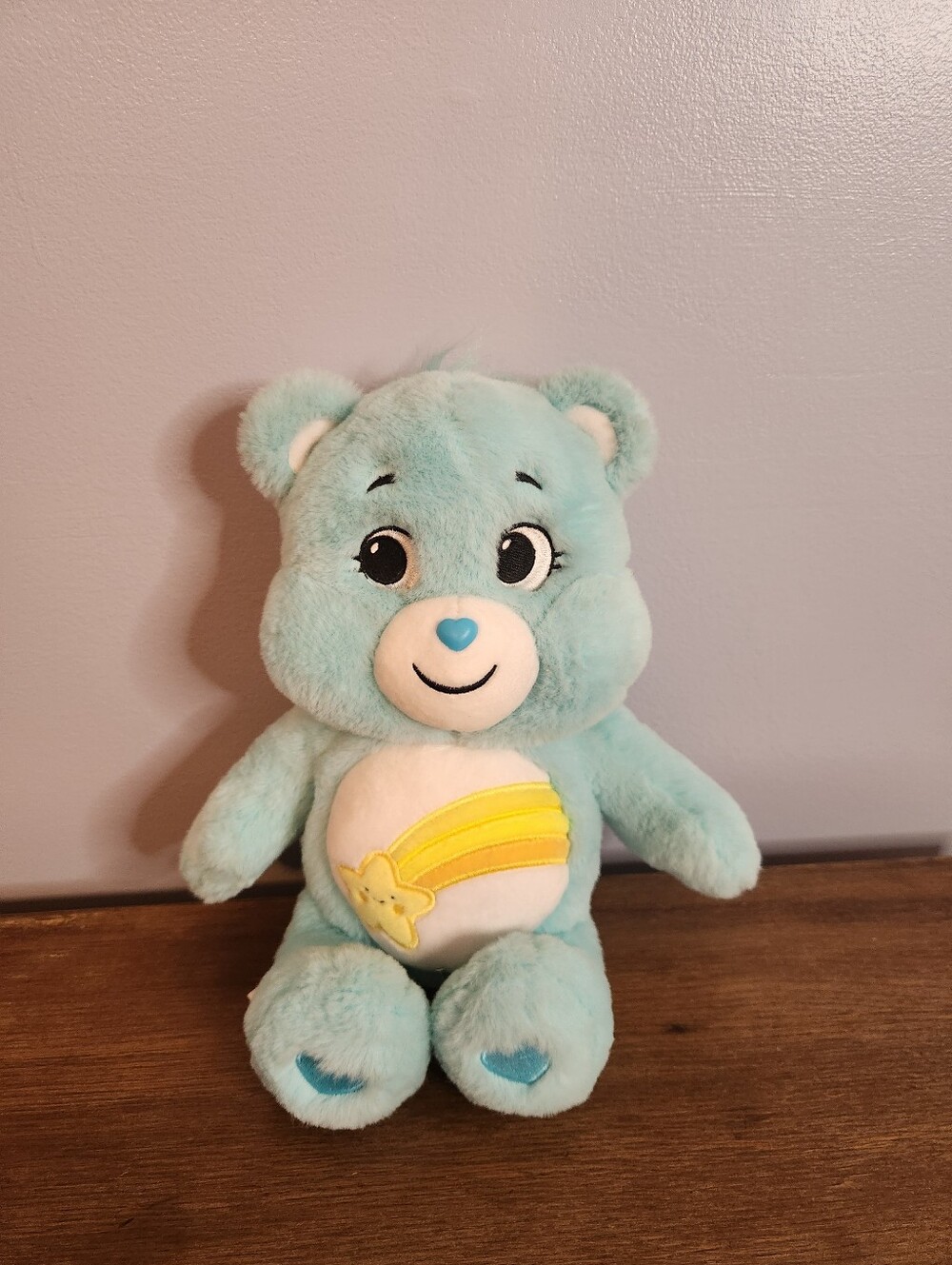 Care Bear Wish Bear Shooting Star 12in Teal 2020